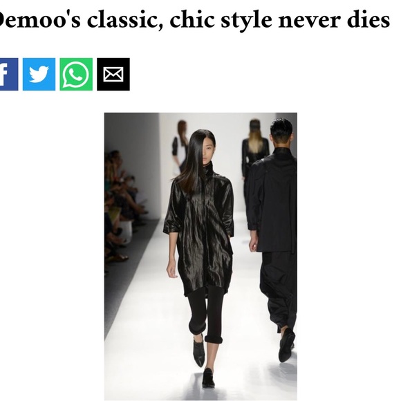 Designer Demoo Parkchoonmoo pigskin coat - Picture 8 of 12